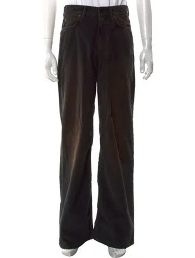 Pre-owned Acne Studios Corduroy Pants W/ Tags In Black