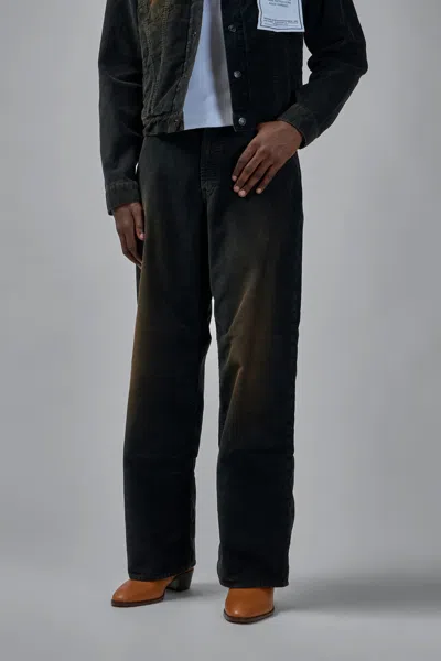 Acne Studios Corduroy Trousers In Black
