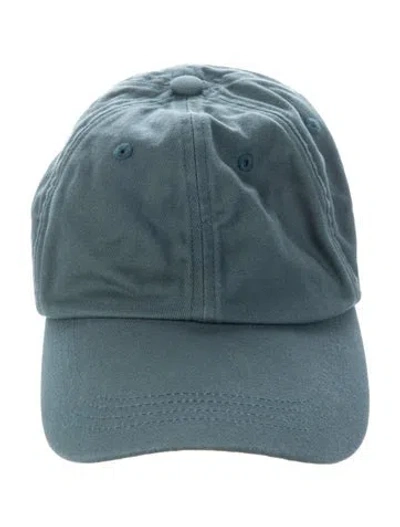 Pre-owned Acne Studios Cotton Baseball Hat In Green