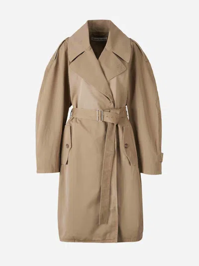 Acne Studios Cotton Belt Trench Coat