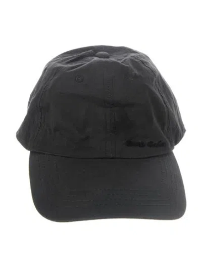 Pre-owned Acne Studios Cotton Embroidered Baseball Hat In Gray