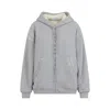 Acne Studios Cotton Hoodie In Gray