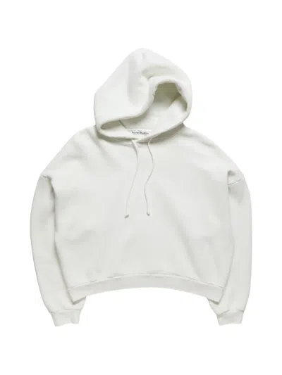 Acne Studios Cotton Hoodie In Multi