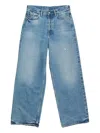 Acne Studios Cotton Jeans In Blue