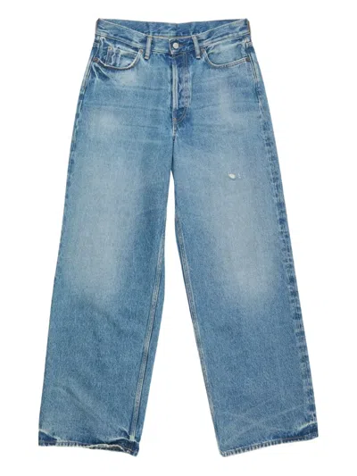 Acne Studios Cotton Jeans In Blue