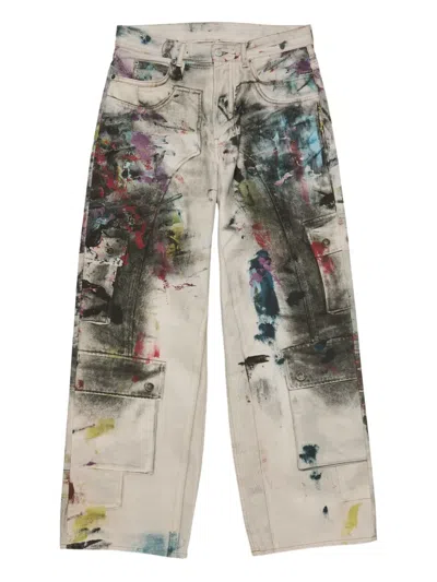 Acne Studios Cotton Jeans In White