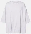 Acne Studios Cotton Jersey Top In White