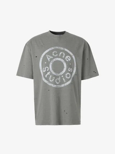 ACNE STUDIOS ACNE STUDIOS COTTON LOGO T-SHIRT