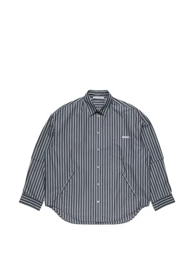 Acne Studios Cotton Shirt In Blue