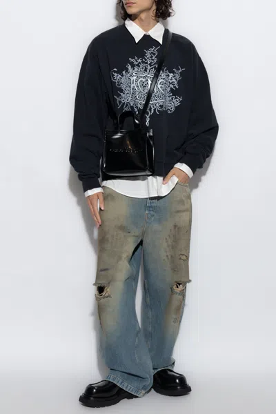 Acne Studios Long-sleeved Shirt In White