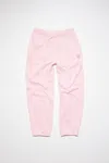 Acne Studios Cotton Sweatpants In Light Pink