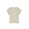 Acne Studios Cotton T-shirt In Neutral