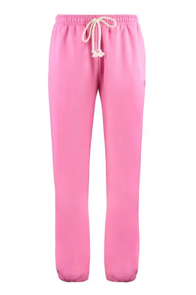Acne Studios Cotton Track-pants In Pink
