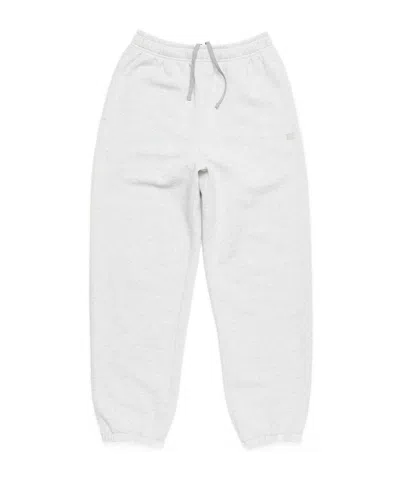 Acne Studios Cotton Track Pants In White