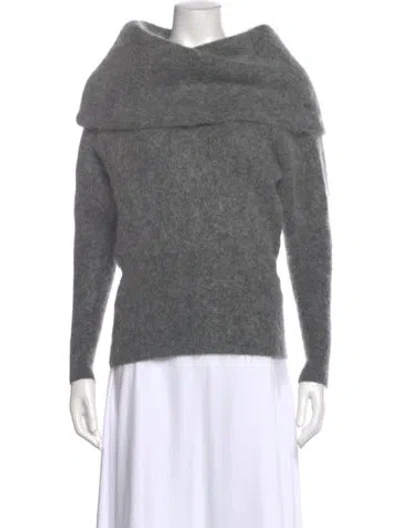 Pre-owned Acne Studios Cowl Neck Sweater In Gray