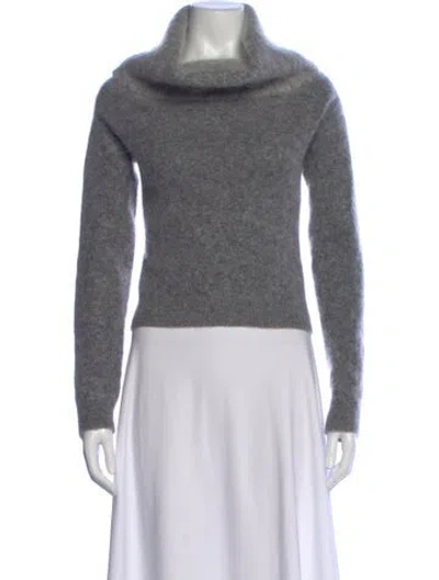 Pre-owned Acne Studios Cowl Neck Sweater In Gray