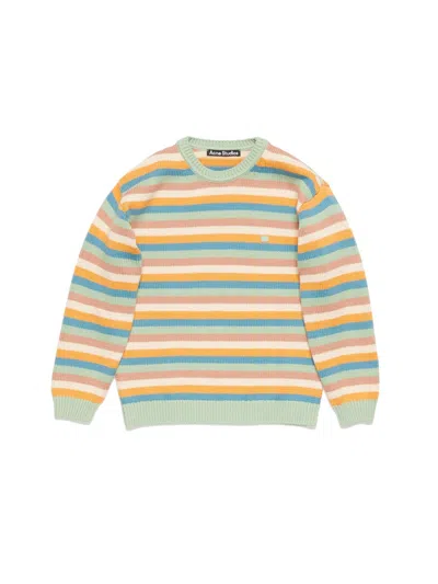 Acne Studios Cozy Cotton Kids Sweater Edition In Multicolour