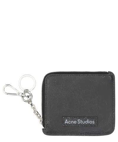 Acne Studios Credit Card Holder In Black