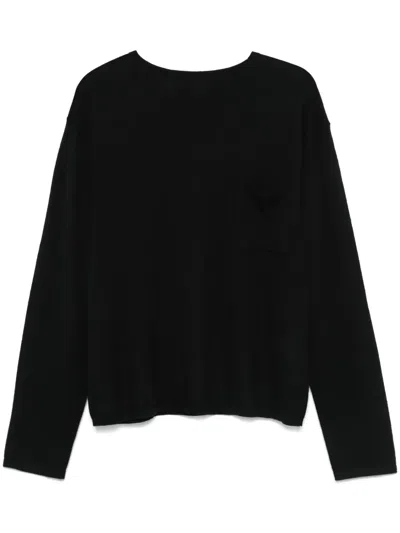 Acne Studios Kaschmirpullover Mit Rundhalsausschnitt In Schwarz