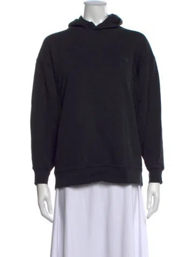 Pre-owned Acne Studios Crew Neck Long Sleeve Hoodie In Black