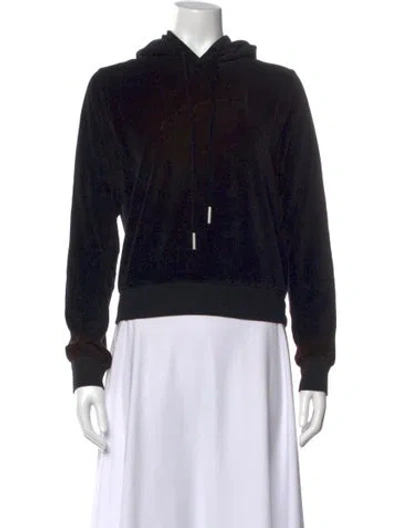 Pre-owned Acne Studios Crew Neck Long Sleeve Hoodie In Black