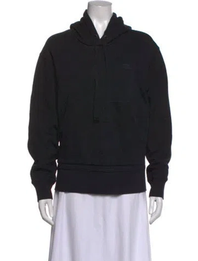 Pre-owned Acne Studios Crew Neck Long Sleeve Hoodie In Black