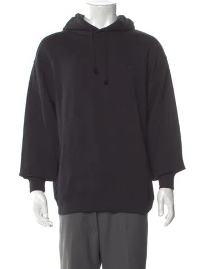 Pre-owned Acne Studios Crew Neck Long Sleeve Hoodie In Blue
