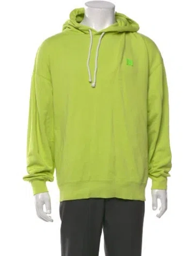 Pre-owned Acne Studios Crew Neck Long Sleeve Hoodie In Green