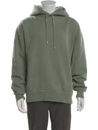 Pre-owned Acne Studios Crew Neck Long Sleeve Hoodie In Green
