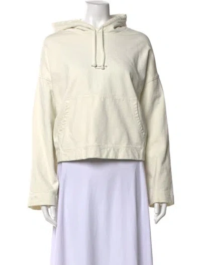 Pre-owned Acne Studios Crew Neck Long Sleeve Hoodie In Neutrals