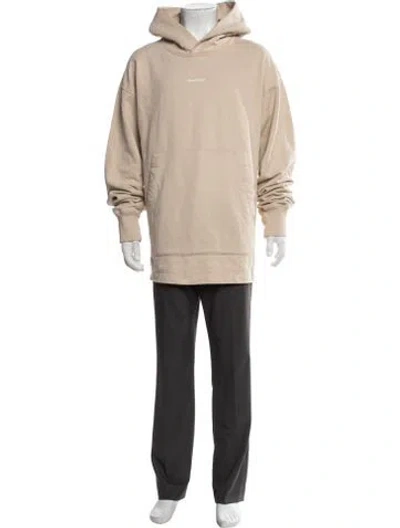 Pre-owned Acne Studios Crew Neck Long Sleeve Hoodie In Neutrals