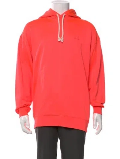 Pre-owned Acne Studios Crew Neck Long Sleeve Hoodie In Orange