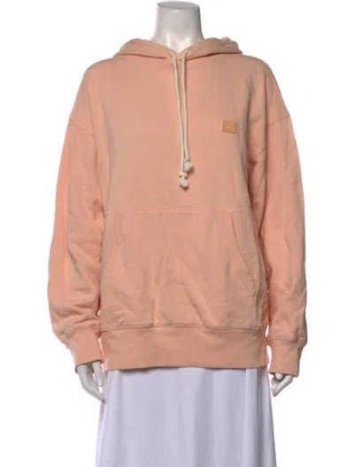 Pre-owned Acne Studios Crew Neck Long Sleeve Hoodie In Pink