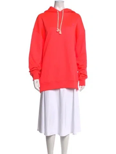 Pre-owned Acne Studios Crew Neck Long Sleeve Hoodie W/ Tags In Pink