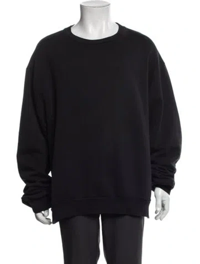 Pre-owned Acne Studios Crew Neck Long Sleeve Pullover In Blue