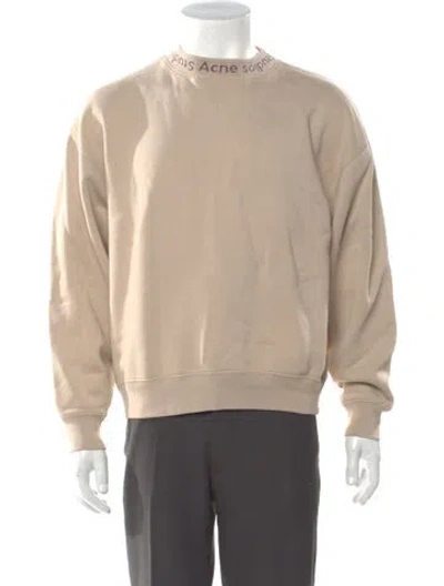 Pre-owned Acne Studios Crew Neck Long Sleeve Pullover In Neutral