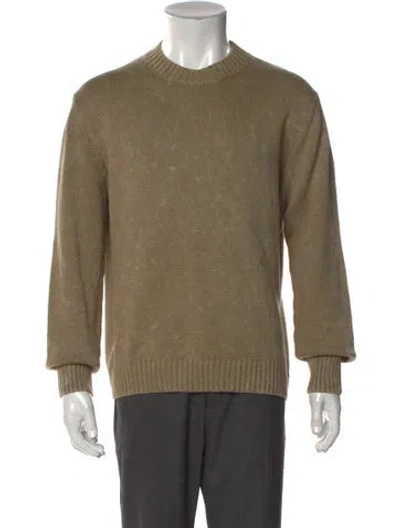 Pre-owned Acne Studios Crew Neck Long Sleeve Pullover In Neutral
