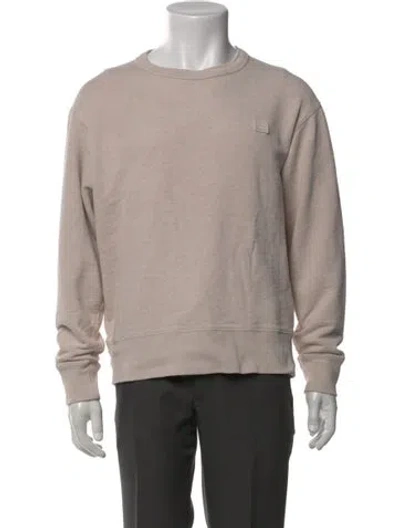 Pre-owned Acne Studios Crew Neck Long Sleeve Pullover In Neutral