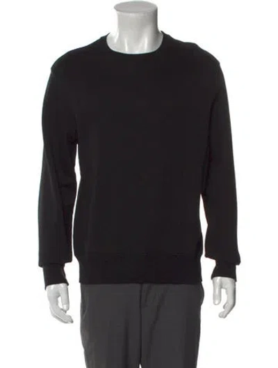Pre-owned Acne Studios Crew Neck Long Sleeve Sweatshirt In Black