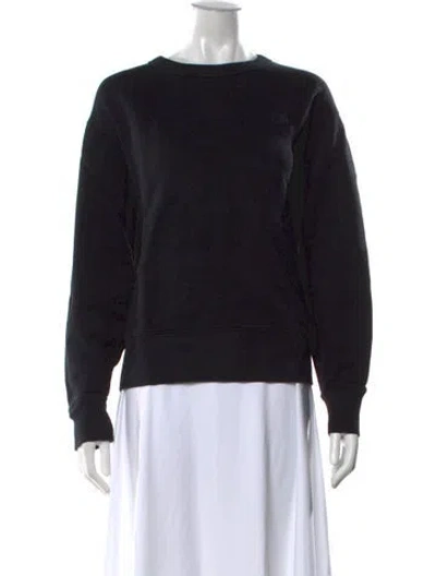 Pre-owned Acne Studios Crew Neck Long Sleeve Sweatshirt In Black