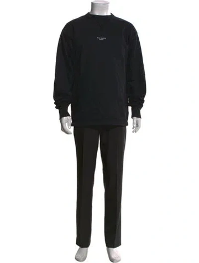 Pre-owned Acne Studios Crew Neck Long Sleeve Sweatshirt In Black