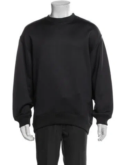 Pre-owned Acne Studios Crew Neck Long Sleeve Sweatshirt In Blue