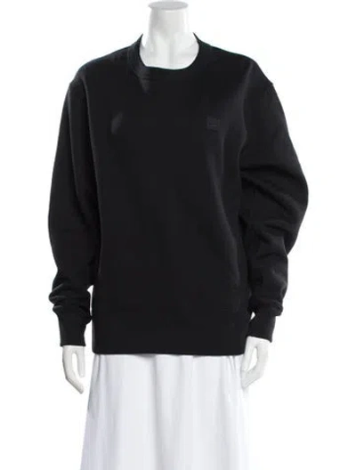 Pre-owned Acne Studios Crew Neck Long Sleeve Sweatshirt In Gray