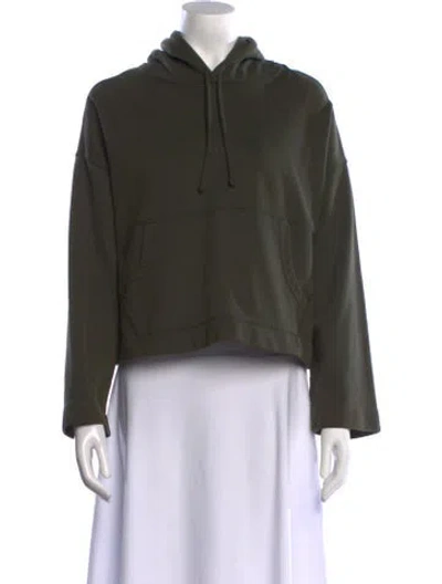 Pre-owned Acne Studios Crew Neck Long Sleeve Sweatshirt In Green