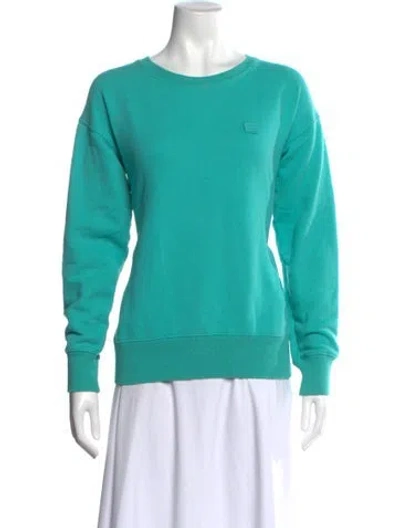 Pre-owned Acne Studios Crew Neck Long Sleeve Sweatshirt In Multi