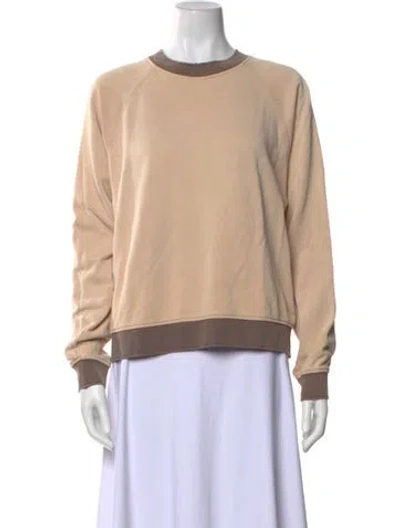 Pre-owned Acne Studios Crew Neck Long Sleeve Sweatshirt In Neutral