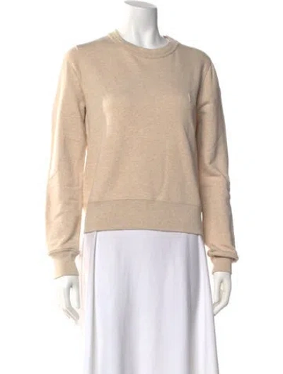 Pre-owned Acne Studios Crew Neck Long Sleeve Sweatshirt In Neutral