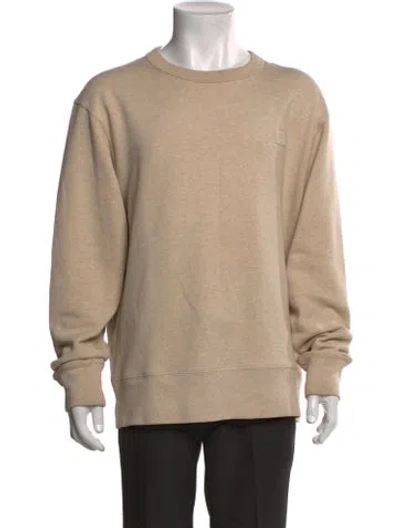 Pre-owned Acne Studios Crew Neck Long Sleeve Sweatshirt In Neutral