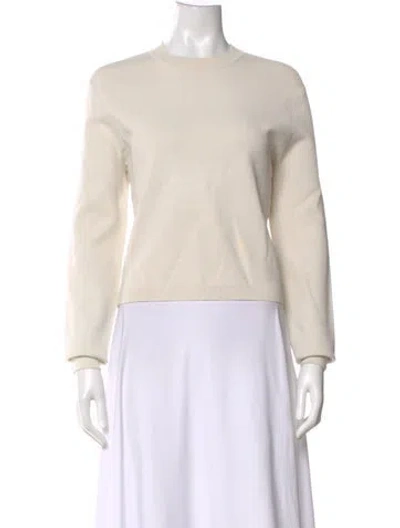 Pre-owned Acne Studios Crew Neck Long Sleeve Sweatshirt In Neutral