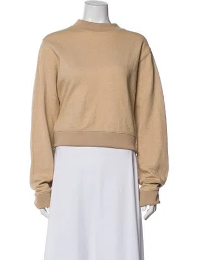 Pre-owned Acne Studios Crew Neck Long Sleeve Sweatshirt In Neutral